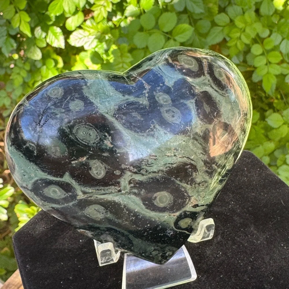 Kambaba Jasper Heart 11.7oz